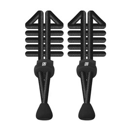 NEO+ Packs of Elastic Lock Shoelaces For Running & Triathlon - UK SELLER (1 SET BLACK)