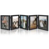 5 Hinged Picture Frame, 5" x 7" Folding Photo Frame