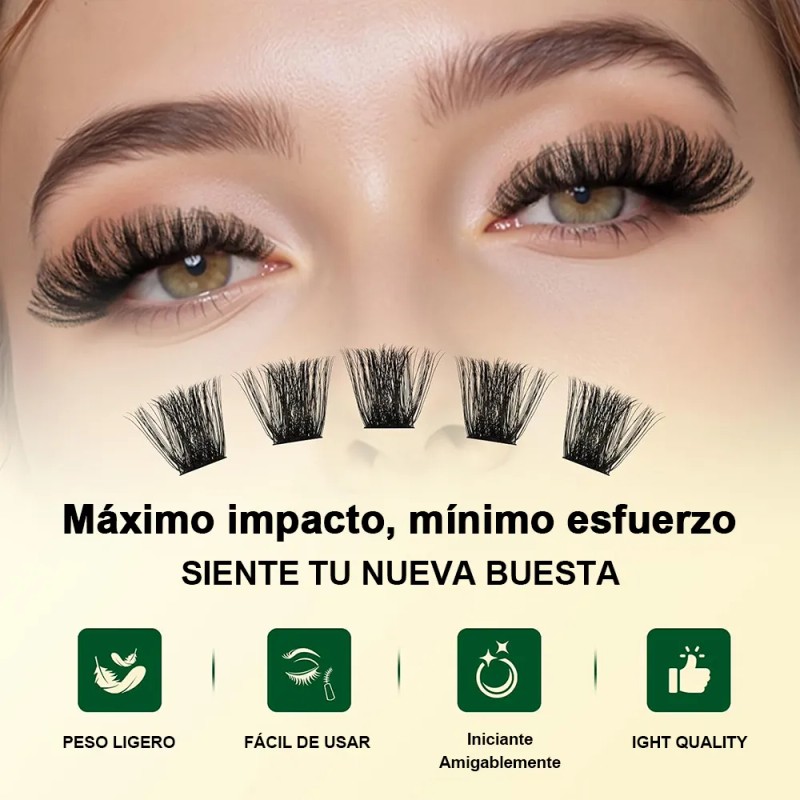 Extensiones De Pestañas 8-16mm 280pcs Naturales Mixtas Jst®