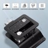 Unbranded Black RV Paddle Entry Door Lock Latch Handle Knob