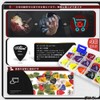 Guitar Picks, Colorful for Beginners, For Practice, Teardrop Picks, Storage