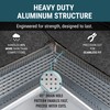 GUTTERHAWK Gutter Guard All-Aluminum Gutter Guard White Sample Pack –