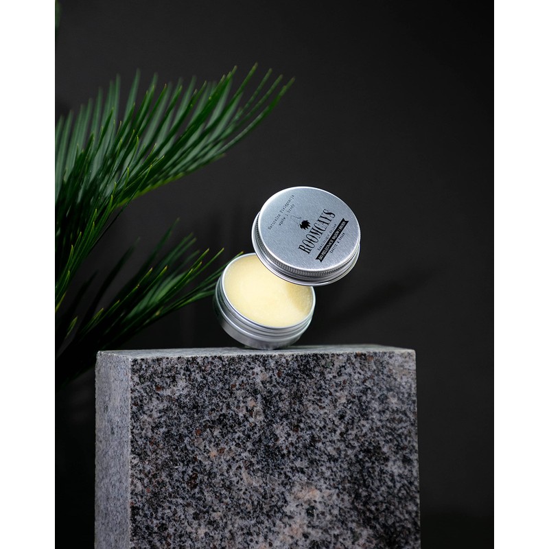 Roomcays 100% natural beard balm, balm with argan oil and
