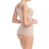 Farmacell 606 Pharmacel Shape Open Bust Waist Shaping Vest, beige