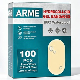 Arme Hydrocolloid Gel Bandages for Fast Healing - 100 Pieces