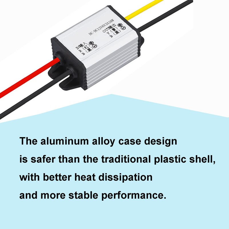 12v to 6v Converter DC Step Down Buck Voltage Regulator