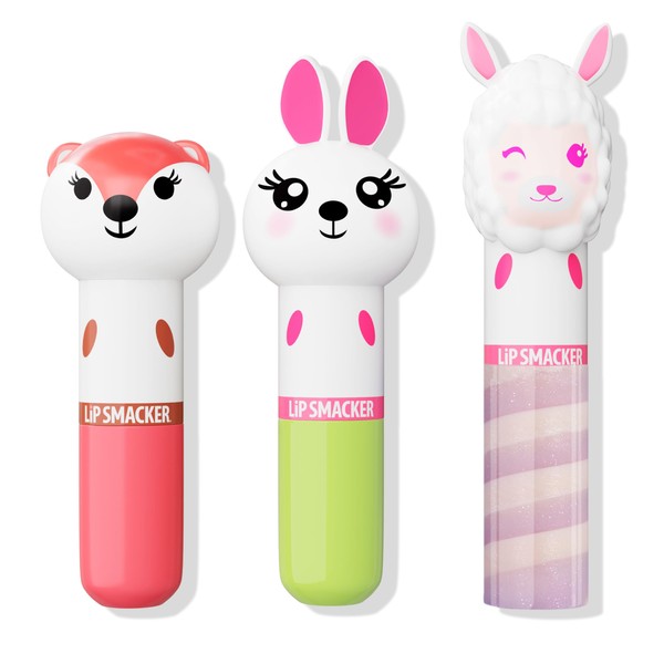 Lip Smacker Lippy Pals, Unicorn, Panda, Kitten, Lip balm for