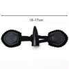 4 Pairs Leather Horn Toggle Closure Buttons Coat Jacket Duffle