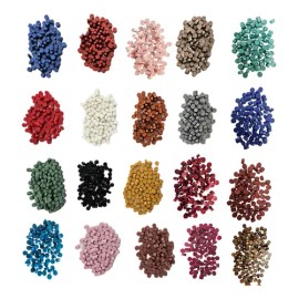 Cera Lacre Para Sello Varios Colores Con 500 Pastillas                                                                                                