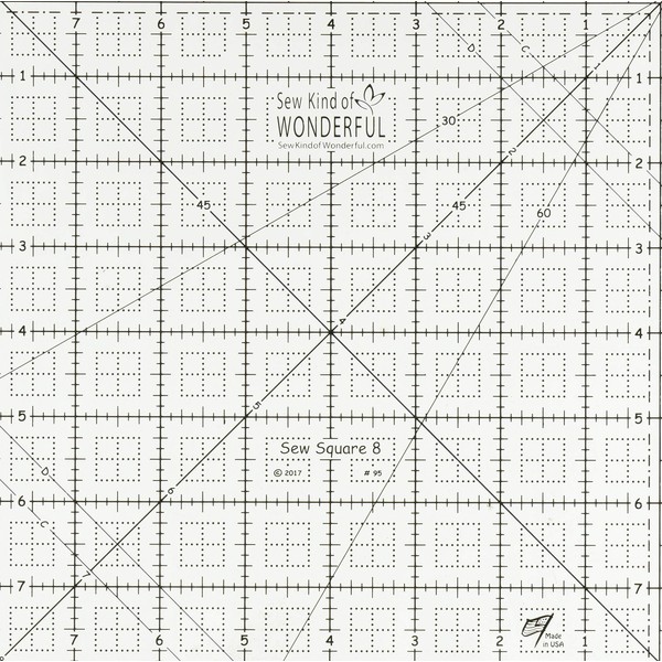 Sew Kind Of Wonderful 95 Sew Square 8 8, None