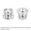 MECCANIXITY 4 Pcs Aluminium Potentiometer Knobs, 3/16" (4mm) Universal Volume