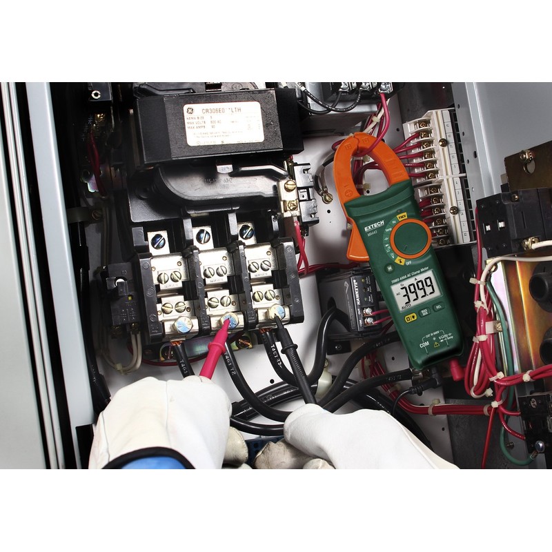 Extech MA443 True RMS 400A AC Clamp Meter with NCV,