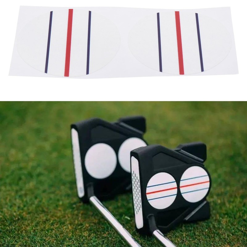 Create idea 10 Sheet (20 Circle Stickers) Golf Alignment Stickers