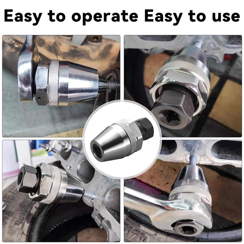 GIONAR Stud Extractor, Bolt Extractor Set, Stud Remover Tool for