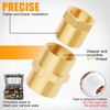 Ailbiuko 92PCS Brass Pipe Fittings Assortment Kit NPT Adapter,Hex Nipple,Reducer