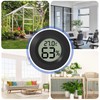 Mini Digital Hygrometer, 10 Pack Mini Hygrometer, ℃/℉ Adjustable, 2-in-1