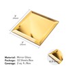 Lovdeco Peel and Stick 3 Inch Gold Mirror Backsplash, Square
