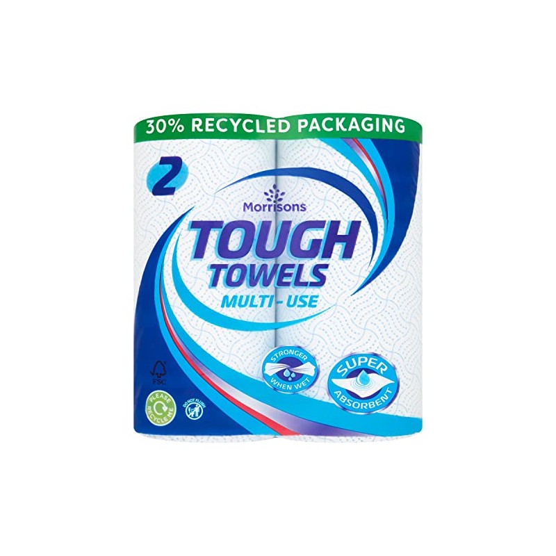 Morrisons Multi Kitchen Towel Pack of 2
