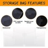 20 PCS Stamp and Die Storage Bag and Rubber Magnetic
