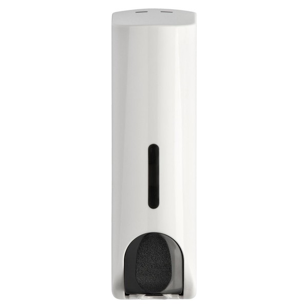 Draco 1120-3R - Dispensador de jabón para pared (350 ml), 1 unidad, color blanco