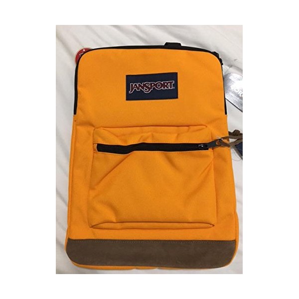 Jansport Right Pack Sleeve Orange Gold 15" Laptop Backpack