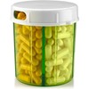 Round Pill Organizer Dispenser - Pack of 2 - Pill