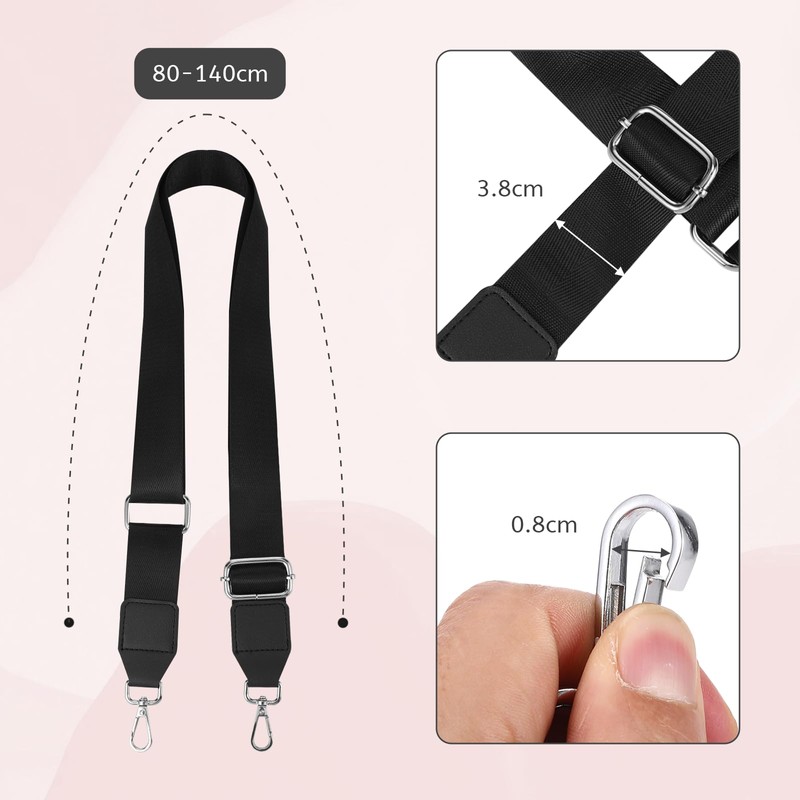 Bag straps for changing wide, carrying strap, shoulder strap for