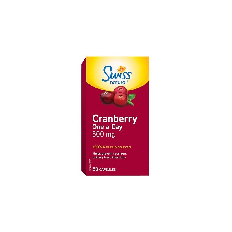 Swiss Natural – Cranberry One A Day Capsule 500mg |