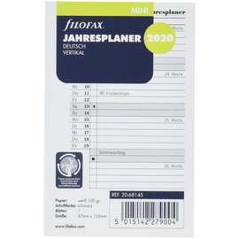 Filofax 000020-68145 Calendar
