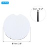PATIKIL 2.8in Sublimation Coasters Blanks, 20pcs White Round Coasters