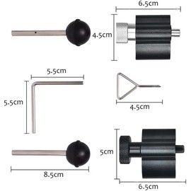QUNNIE Diesel Engine Timing Tool Kit Compatible Applicable for VW TDi/Applicable for VW 1.2 1.4 1.9 2.0 TDi