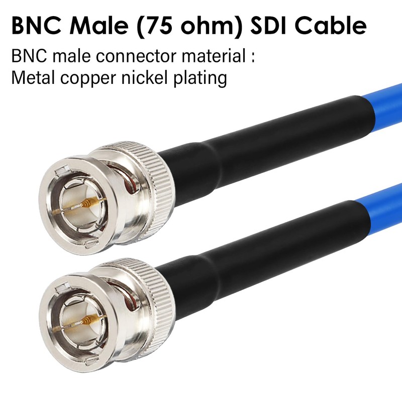 XRDS -RF 12G SDI Cable 3FT, SDI Video Cables 3G/6G/12G