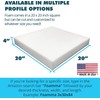 Foamma 1-Pack 4" x 20" x 20", High Density Upholstery