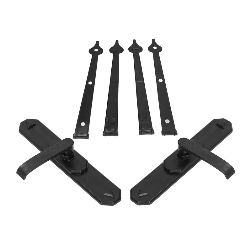 Magnetic Garage Door Hinges Handles American Style ABS Decorative Gate