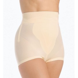 Rago Women's Plus Size Firm Control High-Waist Brief - 7XL, Black