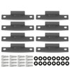 LQI 8pack Body Side Door Hinge with 16PCS Screws Compatible