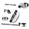 Healeved Quality Men's Shaving Bowl Stainless Steel Bubble Bowl Lid