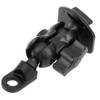 TELESIN 360 Degree Rotation Motorcycle Rearview Mirror Support Clamp Motion