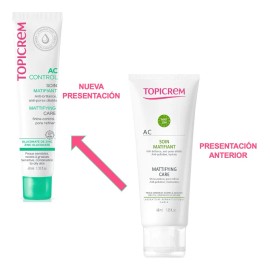 Gel Matificante Facial Topicrem Hipoalergénico Mentolado 40ml
