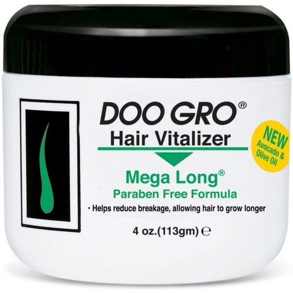 DOO GRO Mega Long Hair Vitalizer, 4 oz (Pack of 4)