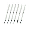 4.37 inch Rollerball Pen Refills, Roller Ball Fine Point 0.5mm,