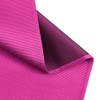 fortunatever Men's Solid Color Pocket Square,12''x12'',Magenta Red