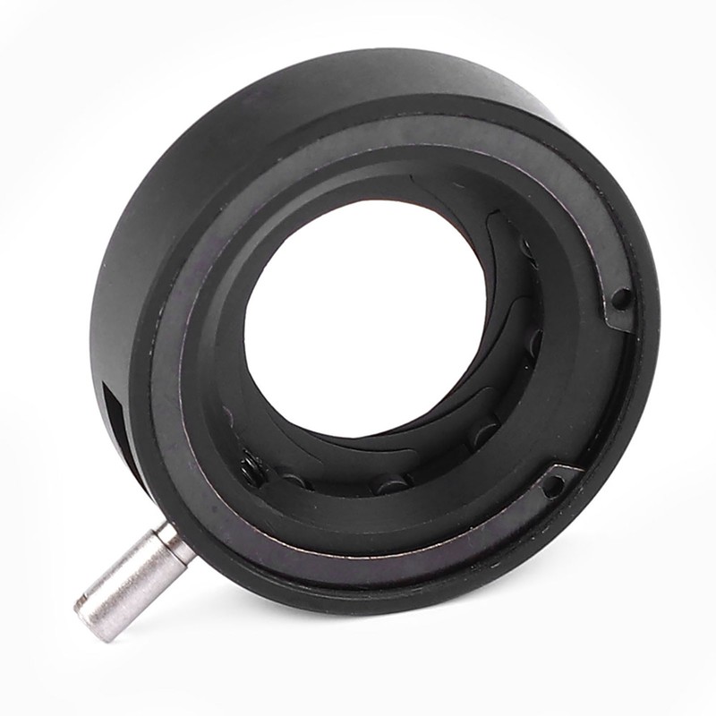 Microscope Iris Adapter Aperture Adjustable Lens Optical Diaphragm for MicroscopeSK12