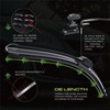 TOSTMOLT 3pcs Front+Rear Direct Fit Windshield Wiper Blades Compatible With