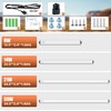 FixHaven T5 UVB 10.0 Reptile Light Fixture Combo Kit (12Inch)