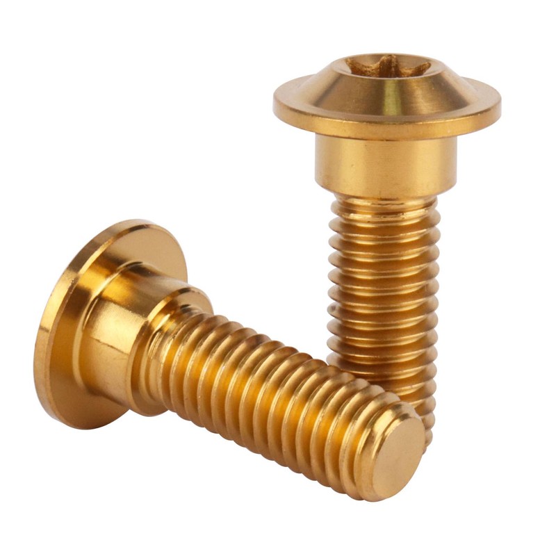 UHDFBDHF 6Pcs Titanium Bolt M8 x 20mm 25mm Motorcycle Rear