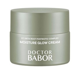DOCTOR BABOR Microbiomic Moisture Glow Cream (50 ml) - Vegan Moisturising Cream with Beetroot Complex and Hyaluronic Acid - Professional Face Care for Intense Moisture