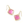 Kendra Scott Womens Joelle Drop Earrings Gold Azalea Illusion One