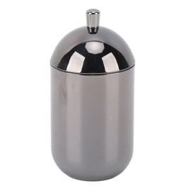 Stainless Steel Cotton Swab Holders Durable Multi Purpose Dustproof Cute Cotton Swab Canisters for Home Bathroom