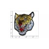 Patchwork Paradise Roaring Tiger Face Embroidered Iron On Patch DIY